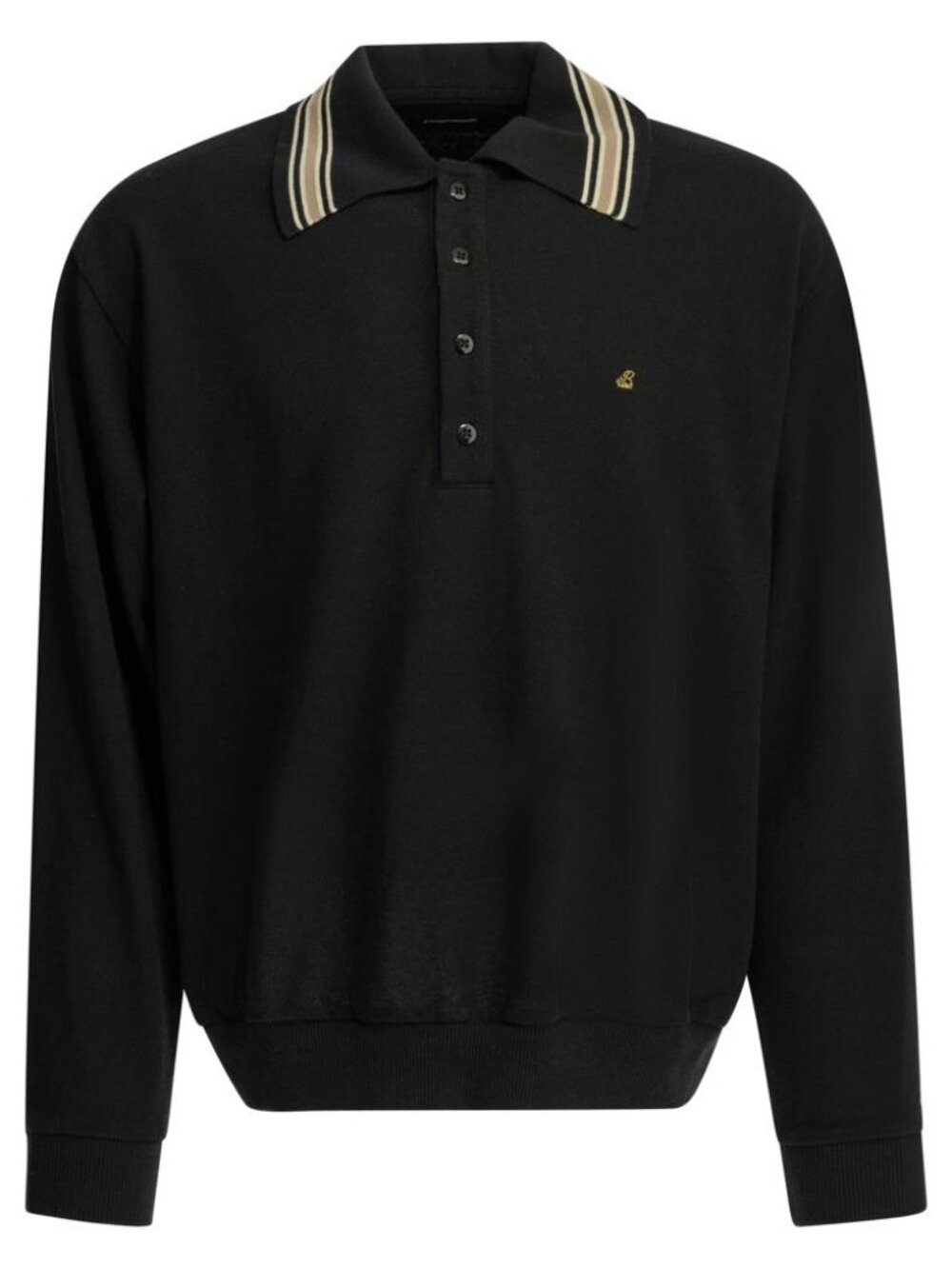 Kapital Polo Shirt With Buttons And Logo Tag Size 4 Men